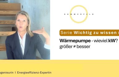 WICHTIG ZU WISSEN 01 | Wärmepumpe: Wie viel kW braucht mein Haus? Heizlast richtig berechnen